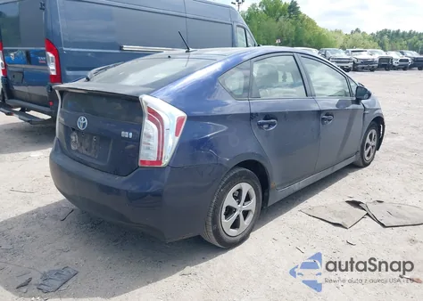 2012 Toyota Prius Three from USA, damaged, VIN JTDKN3DU3C0336870